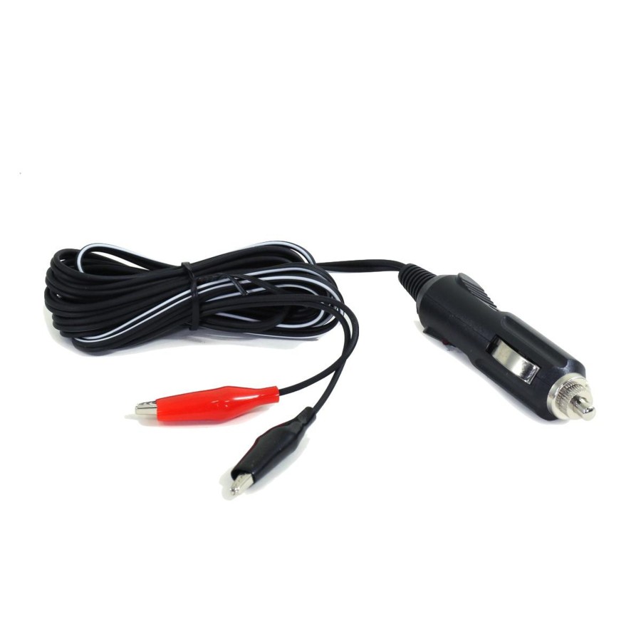 Accessories Clam Outdoors | Dc Plug With Alligator Clips